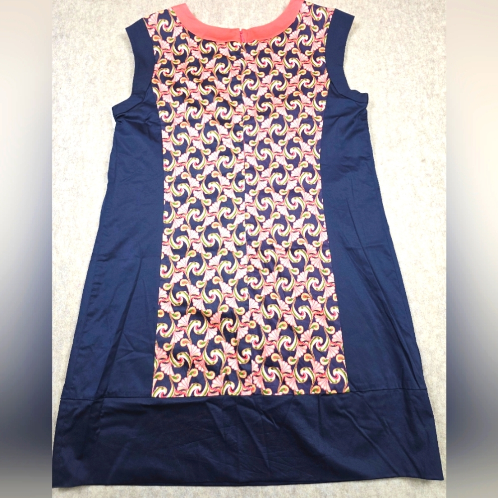 The‎ Webster Miami Pencil Dress Size 16, Navy And Coral
